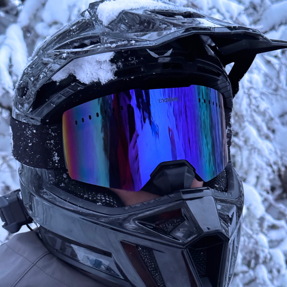 Dark purple 2.0 brilleglass