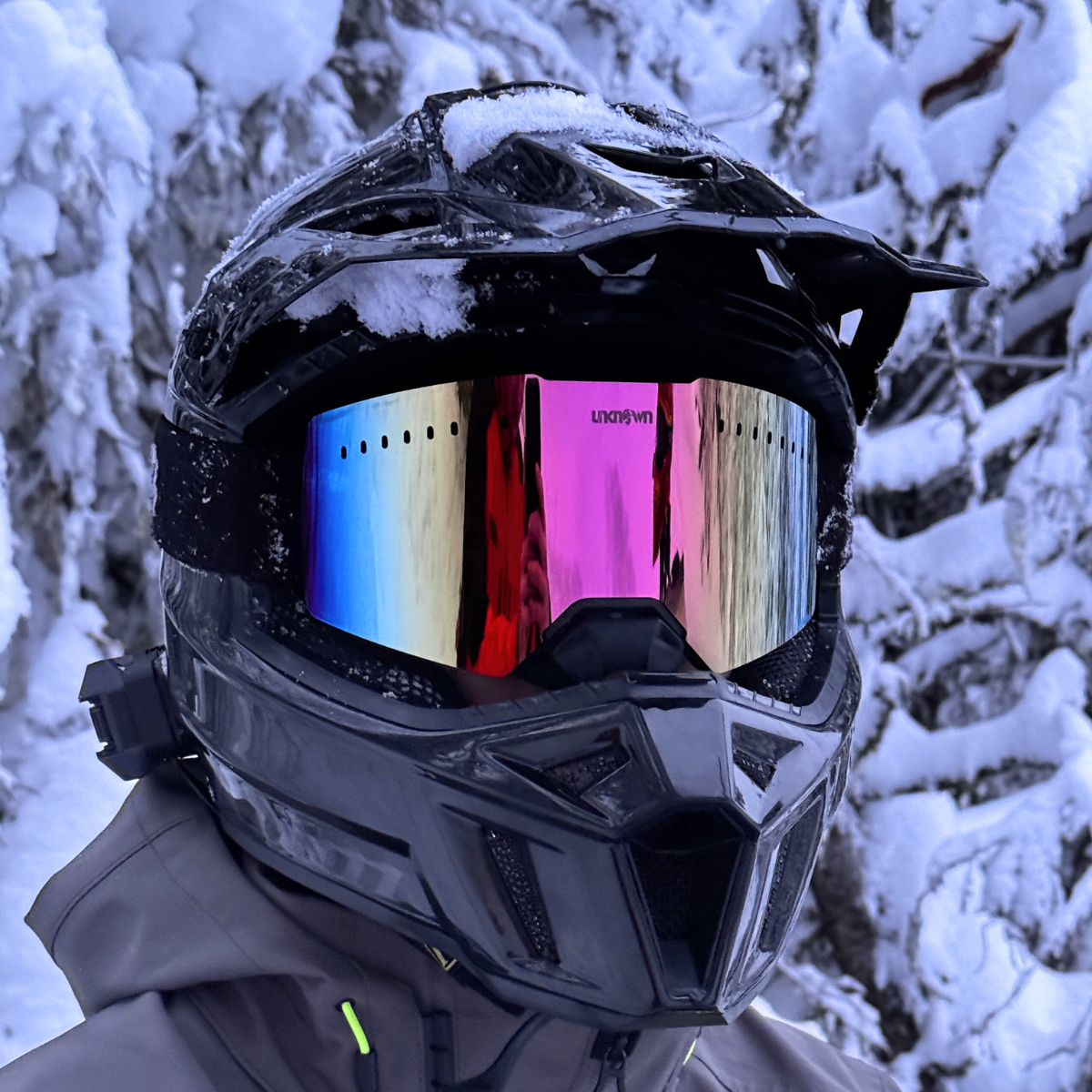 Dark pink 2.0 brilleglass