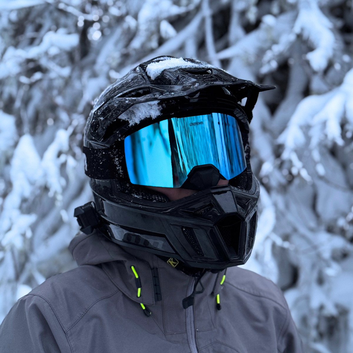 Dark blue 2.0 brilleglass