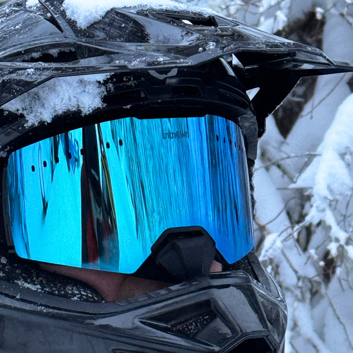 Dark blue 2.0 brilleglass